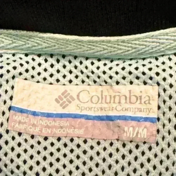 Columbia PFG Omnishade Black Performance Fishing polo - Men’s Medium - Picture 4 of 4